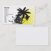 palmboomkorren visitekaartje (Voorkant / Achterkant)
