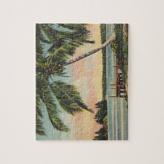  palmboomkregelaar legpuzzel (Verticaal)