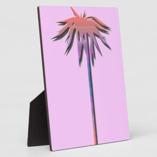 Palmboomkunst Fotoplaat (Zijkant)