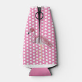 Palmboomroze flamingo's flesjeskoeler (Achterkant)