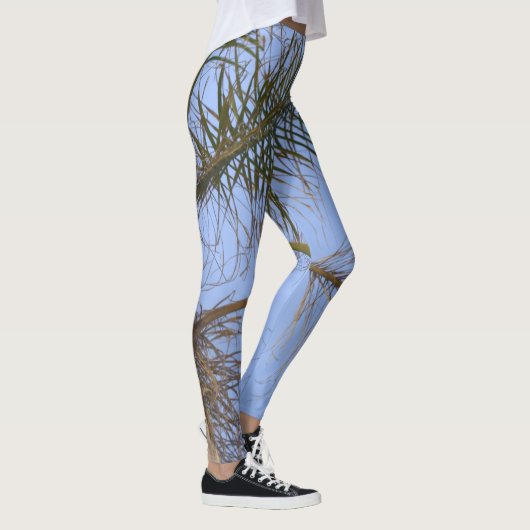 Palmboomschijfjes Leggings (Rechts)