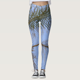 Palmboomschijfjes Leggings