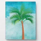 Palmboomschild Fotoplaat (Voorkant)