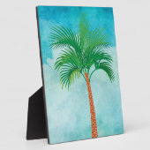 Palmboomschild Fotoplaat (Zijkant)