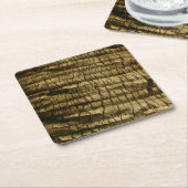 Palmboomschors Kartonnen Onderzetters (Schuin)