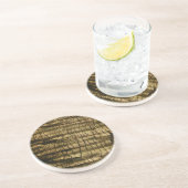 Palmboomschors Zandsteen Onderzetter (Zijkant)