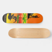 Palmboomskateboard Persoonlijk Skateboard (Horizontaal)