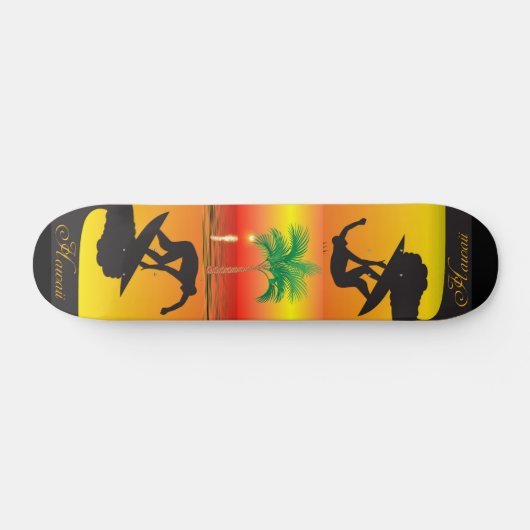 Palmboomskateboard Persoonlijk Skateboard (Horizontaal)