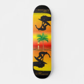 Palmboomskateboard Persoonlijk Skateboard (Voorkant)