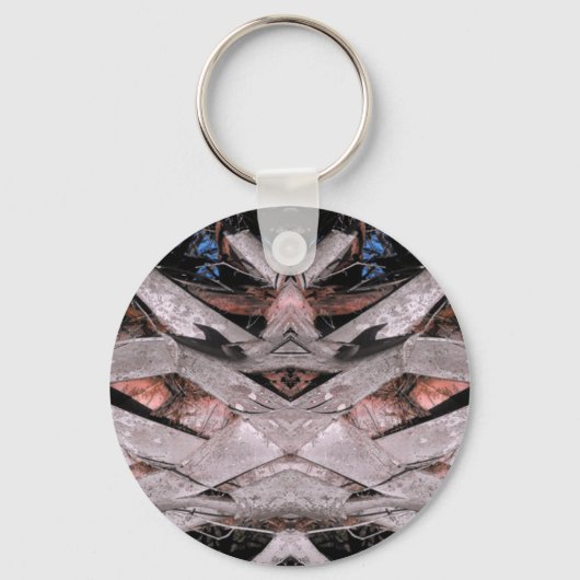 Palmboomstam Sleutelhanger (Voorkant)