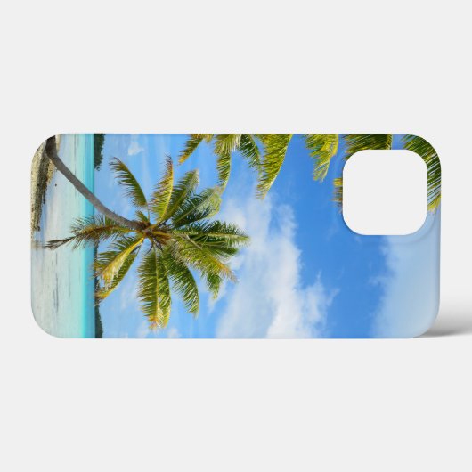 Palmboomstrandifoon Case-Mate iPhone Case (Achterkant (horizontaal))