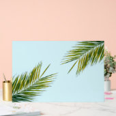 Palmboomtak Acryl Bord (Huwelijk)