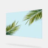 Palmboomtak Acryl Bord (Hoek)