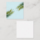 Palmboomtak Afsprakenkaartje (Voorkant / Achterkant)