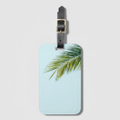 Palmboomtak Bagagelabel (Voorkant (verticaal))