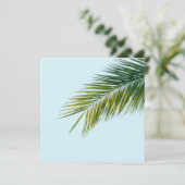 Palmboomtak Bedankkaart (Staand voorkant)