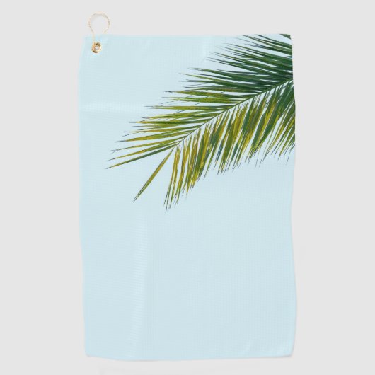 Palmboomtak Golfhanddoek (Voorkant)