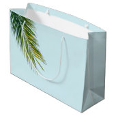 Palmboomtak Groot Cadeauzakje (Achterkant Gekanteld)