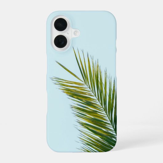 Palmboomtak iPhone 16 Hoesje (Achterkant)