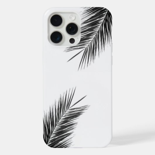 Palmboomtak iPhone Hoesje (Achterkant)