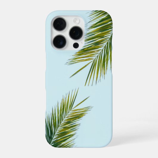 Palmboomtak iPhone Hoesje (Achterkant)