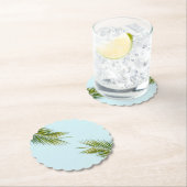 Palmboomtak Kartonnen Onderzetters (Insitu)