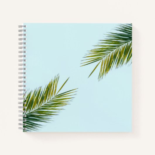 Palmboomtak Notitieboek (Voorkant)