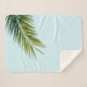 Palmboomtak Sherpa Deken (Voorkant (horizontaal))