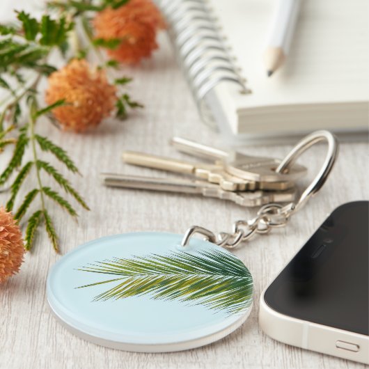 Palmboomtak Sleutelhanger (Voorkant Rechts)