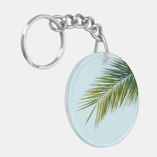 Palmboomtak Sleutelhanger (Voorkant Links)