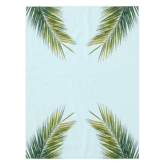 Palmboomtak Tafelkleed (Voorkant)