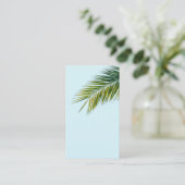 Palmboomtak Visitekaartje (Staand voorkant)