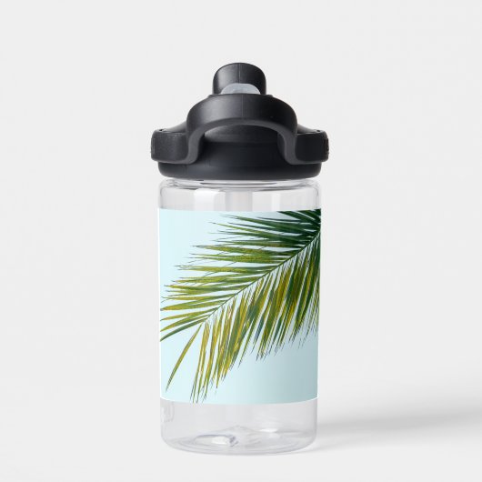 Palmboomtak Waterfles (Achterkant)