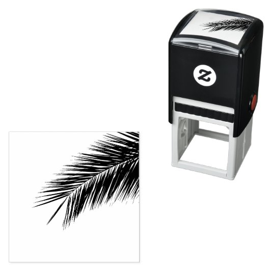 Palmboomtak Zelfinktende Stempel (In situ)