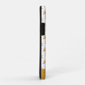 Palmboomtropische zomer botanische mosterd moderne Case-Mate iPhone case (Achterkant/rechts)