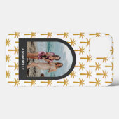 Palmboomtropische zomerboogmosterd foto Case-Mate iPhone case (Achterkant (horizontaal))