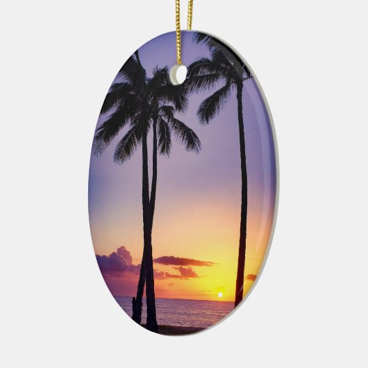 Palmboomversiering Keramisch Ornament (Links)