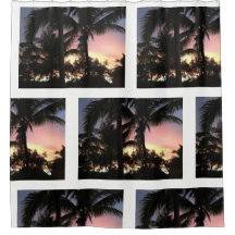 Palmboomzonsondergang