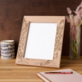 Palmboomzonsondergang Gegraveerde Lijstjes (Links)