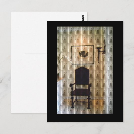 Palmbuisstoel Briefkaart (Voorkant / Achterkant)