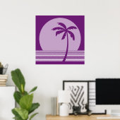 palmcollectie poster (Thuiskantoor)