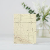 Palmdale quadrangle toont San Andreas Rift Briefkaart (Staand voorkant)