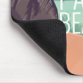 Palmdoorbraakscène in zachte kleuren muismat (Hoek)