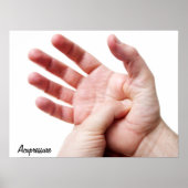 Palmdruk Poster (Voorkant)