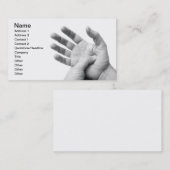 Palmdruk Visitekaartje (Voorkant / Achterkant)