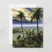 palmen briefkaart (Voorkant / Achterkant)