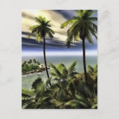 palmen briefkaart (Voorkant)
