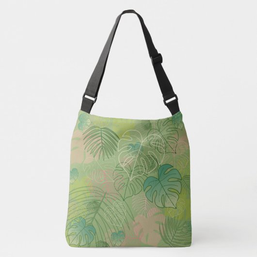 Palmen Crossbody Tas (Voorkant)