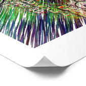 Palmen en landschap - Miami Beach, FL Collectie Poster (Hoek)