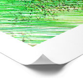 Palmen en landschap - Miami Beach, Fl collectie Poster (Hoek)